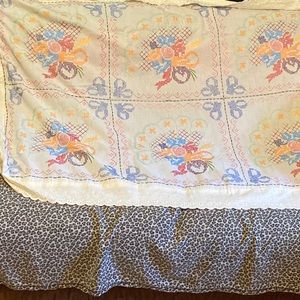 Handmade Cross Stitching Table Cloth